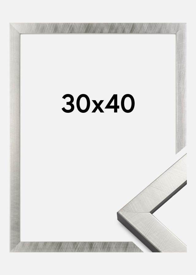 Rám Uppsala Stríbrná 30x40 cm