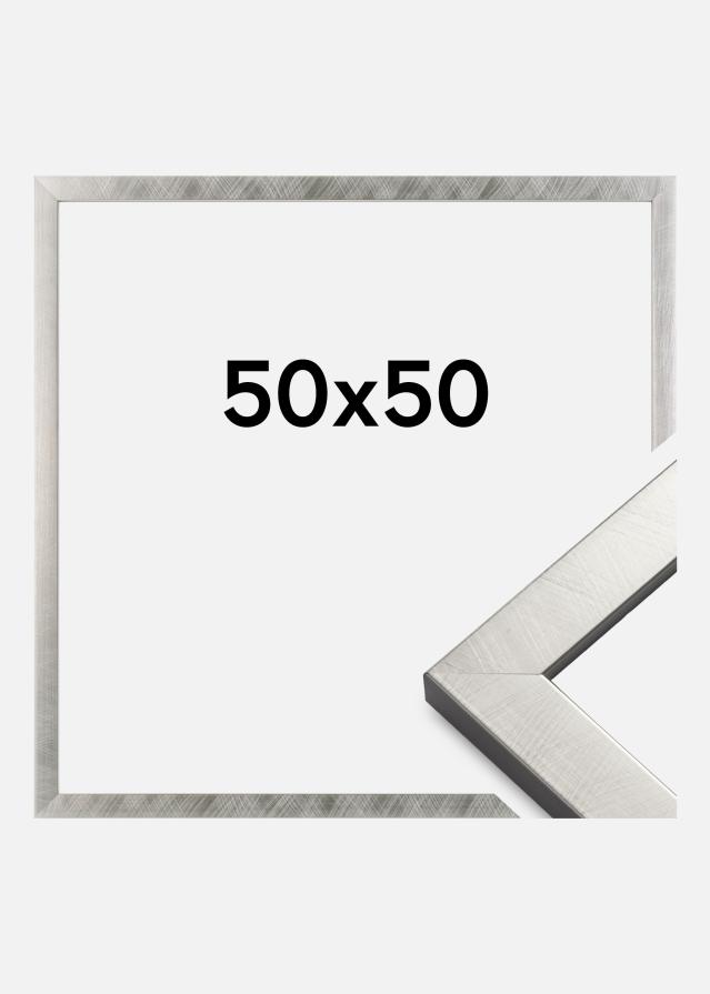 Rám Uppsala Stríbrná 50x50 cm