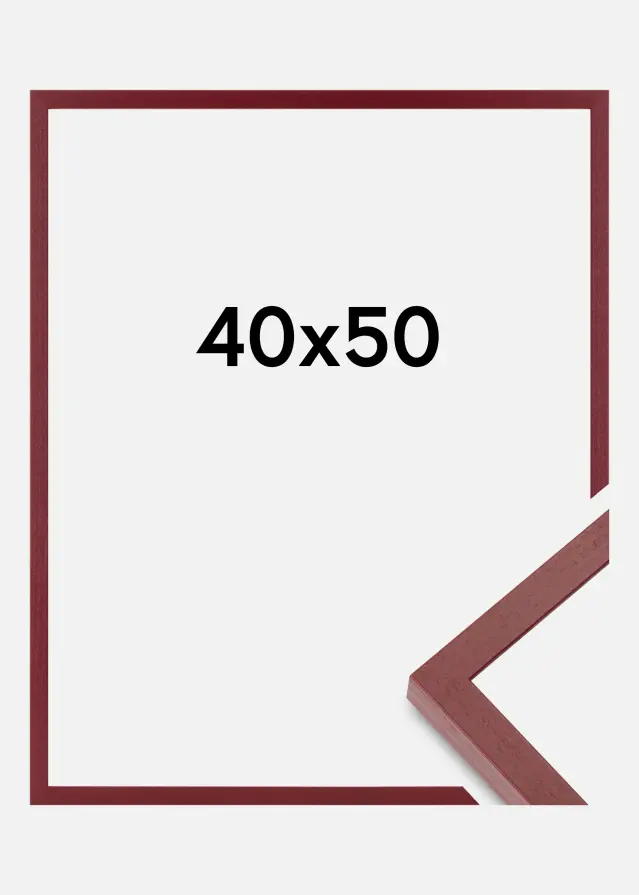 Colorful Akrylové sklo Cervená 40x50 cm