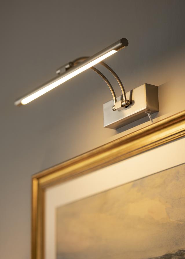 Gunnebo V962 LED osvetlení obrazu 37 cm - Nikl