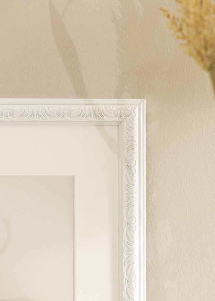 Rám Nostalgia Bílá 10x15 cm