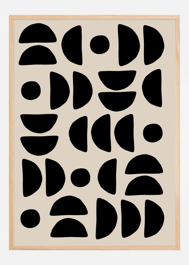 Geometric Pattern Artwork Plakát