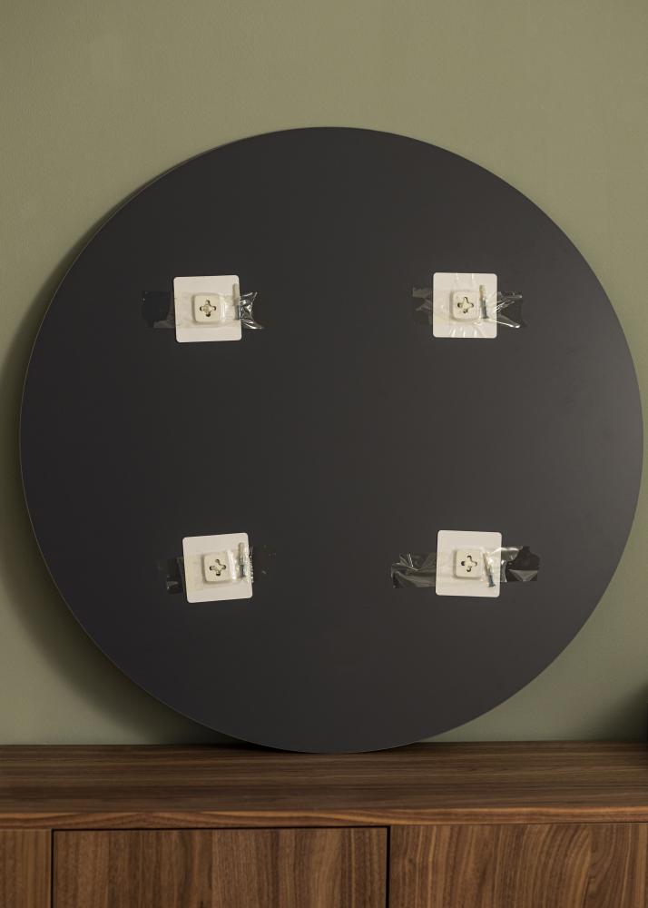 KAILA Kulatý Zrcadlo Rose Gold 80 cm Ø