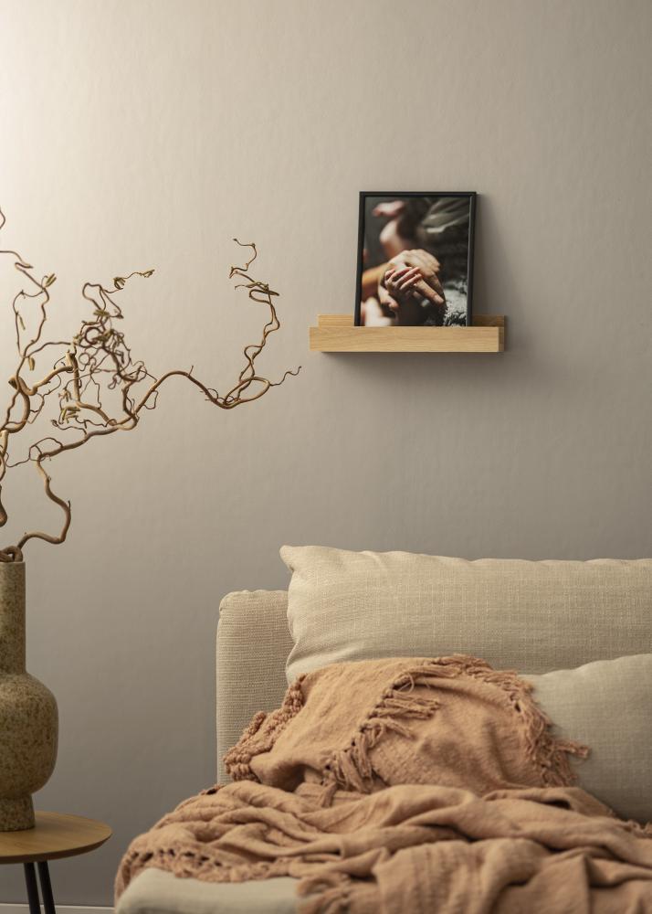 KAILA Polička na obrazy Dub 30 cm