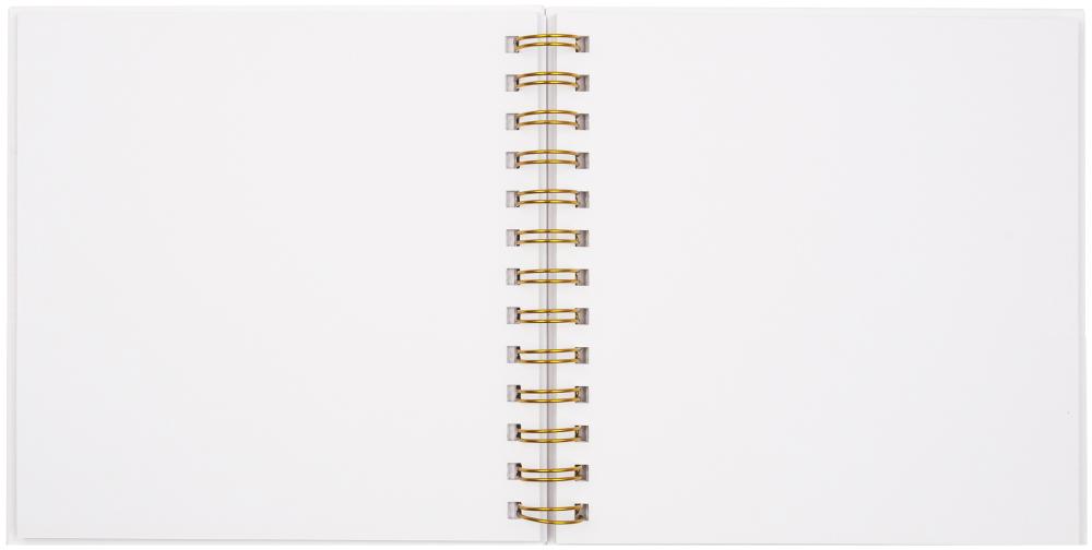 Sweet Memories Bílá - 18x18 cm (48 Bílá Strany / 24 listů)