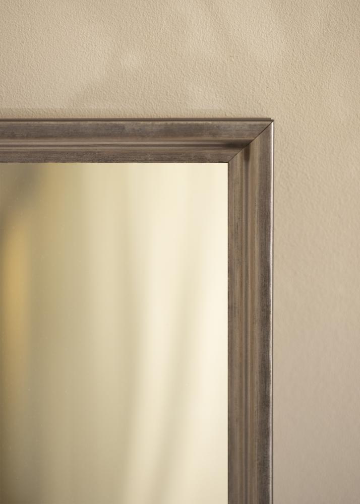 Zrcadlo Arjeplog Šedá tuha - Vlastní rozmery