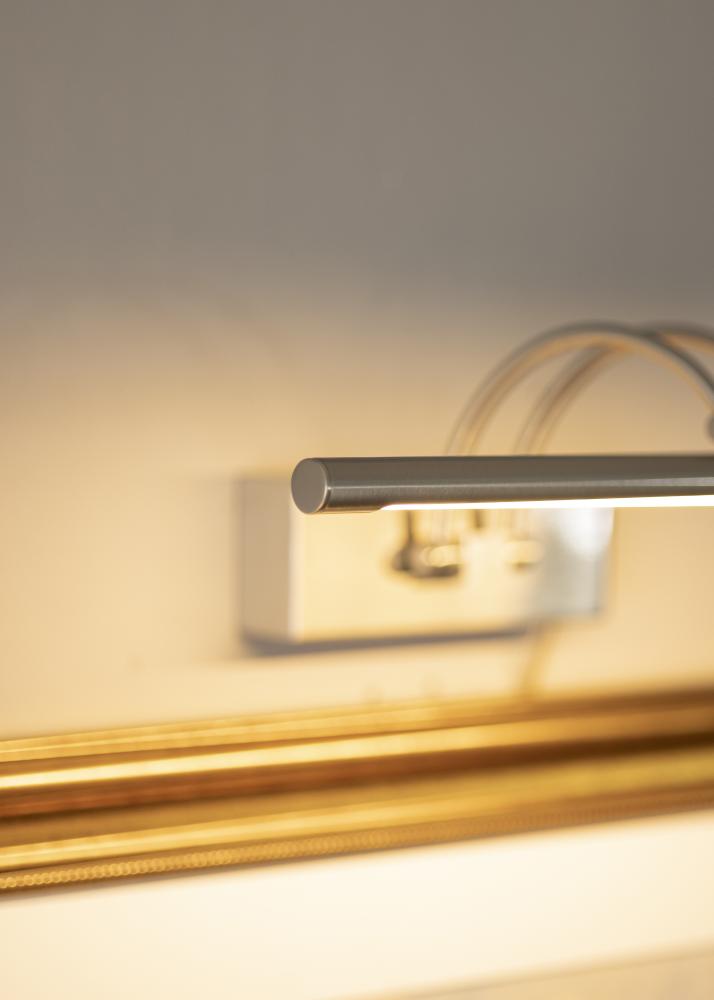 Gunnebo V962 LED osvetlení obrazu 37 cm - Nikl