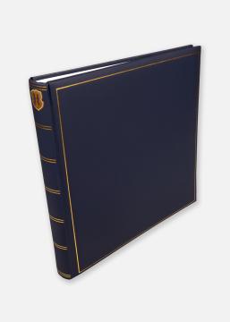 Henzo Champagne Fotoalbum Modrá - 35x35 cm (70 Bílá Strany / 35 listů)