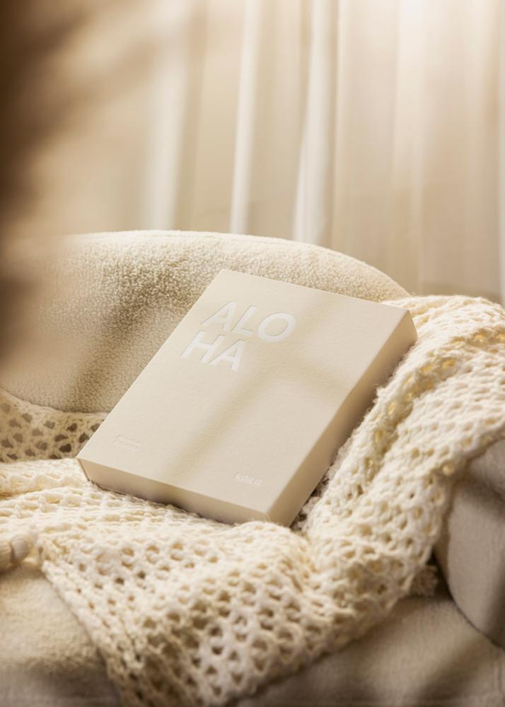 KAILA ALOHA - Coffee Table Photo Album (60 Cerná Strany / 30 listů)