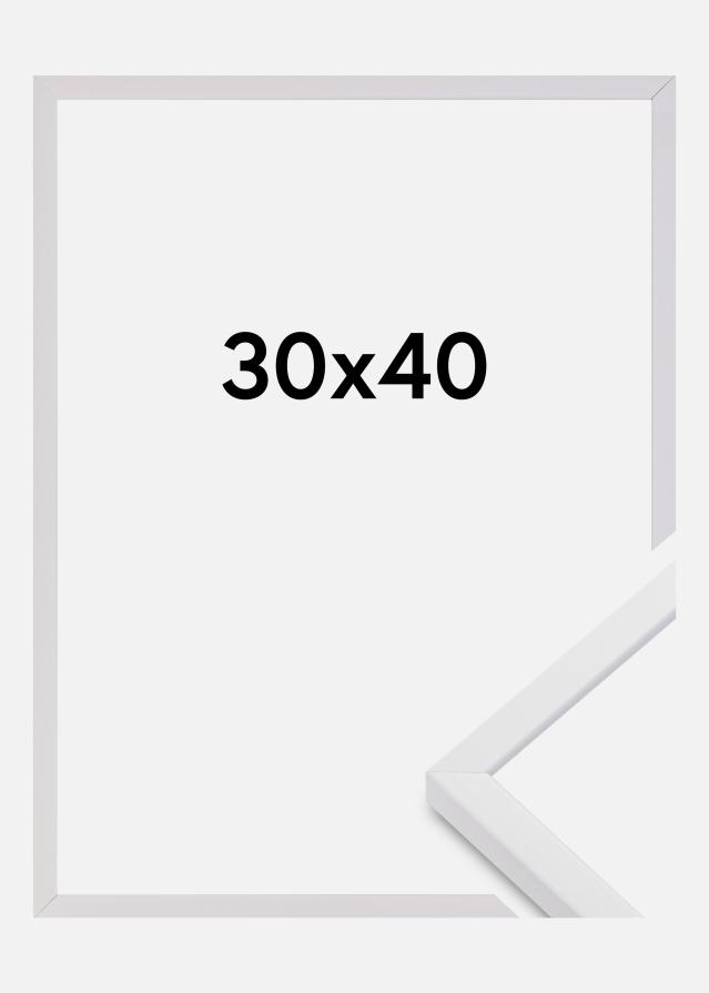Rám E-Line Akrylové sklo Bílá 30x40 cm
