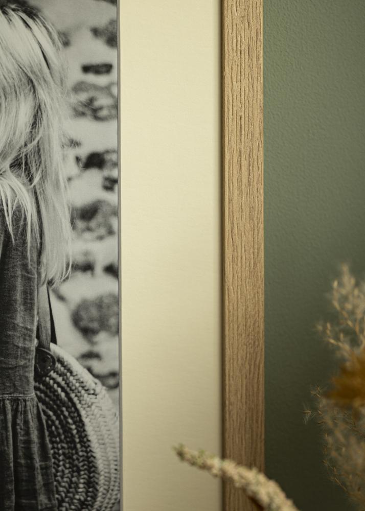 Pasparta Antique White Bílý stred 50x60 cm (39x49)