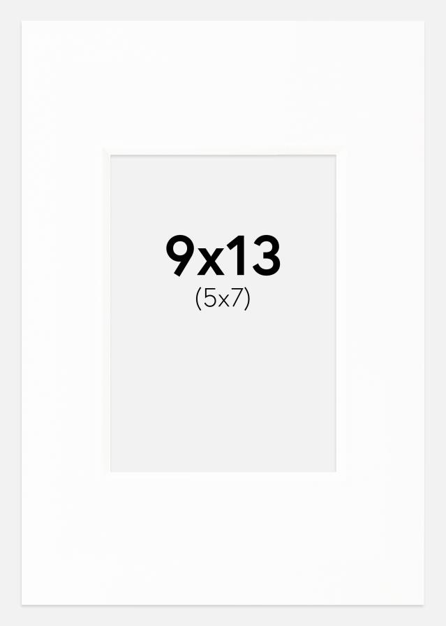 Pasparta Canson Bílá Bílý stred 9x13 cm (5x7)