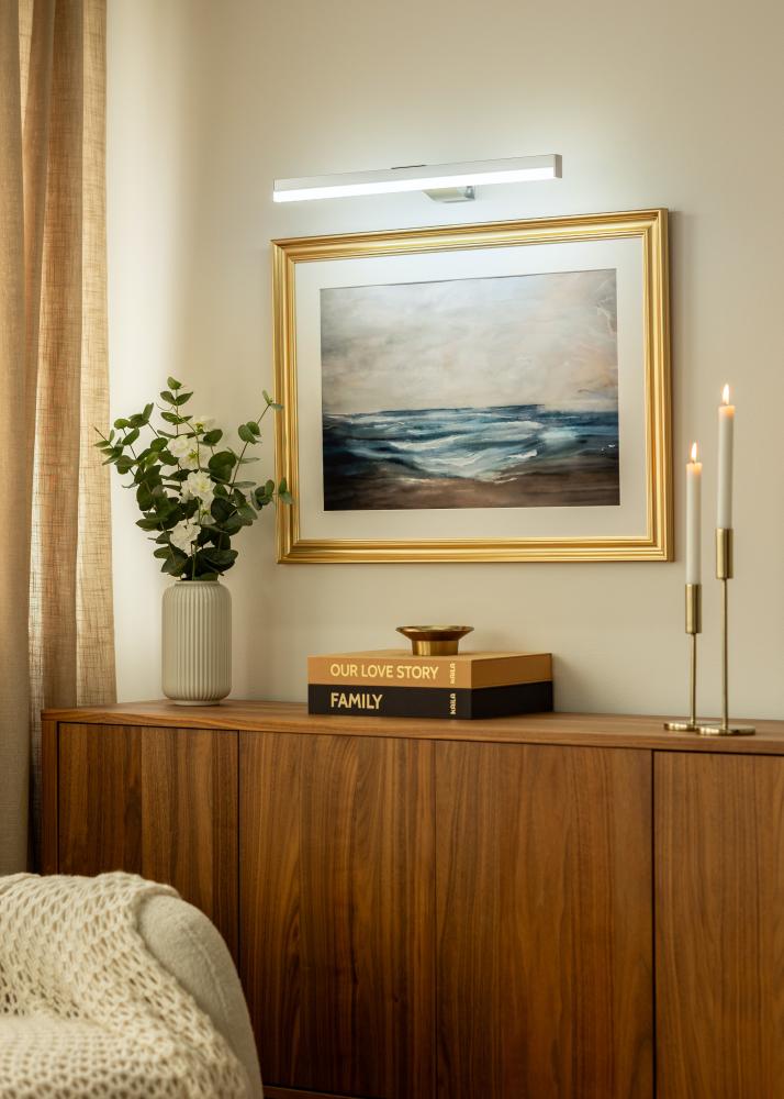 KAILA Glow Bateriové Osvětlení Obrazu 55 cm - Stříbrná