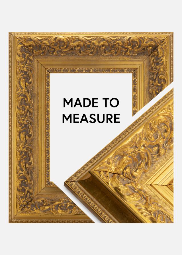 Rám Birmingham Zlatá - Volitelná velikost