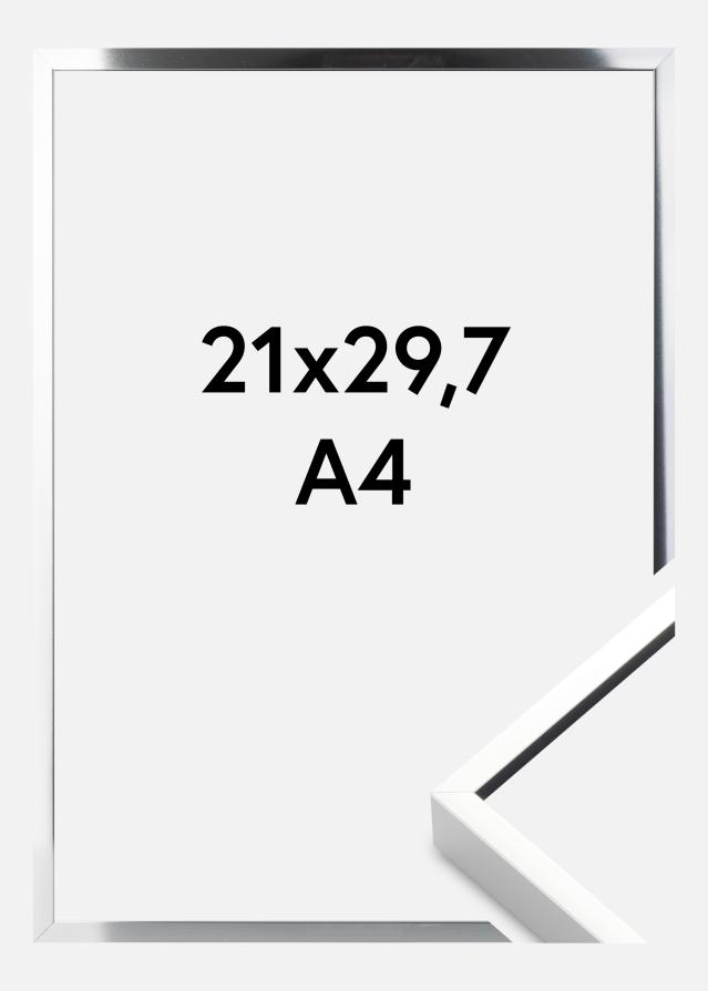 Rám Nielsen Premium Alpha Leskle Stríbrná 21x29,7 cm (A4)