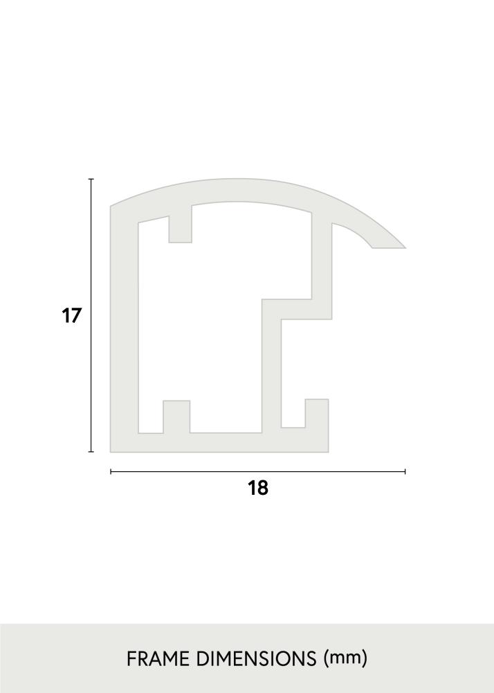 Rám Trendstyle Cerná 50x70 cm