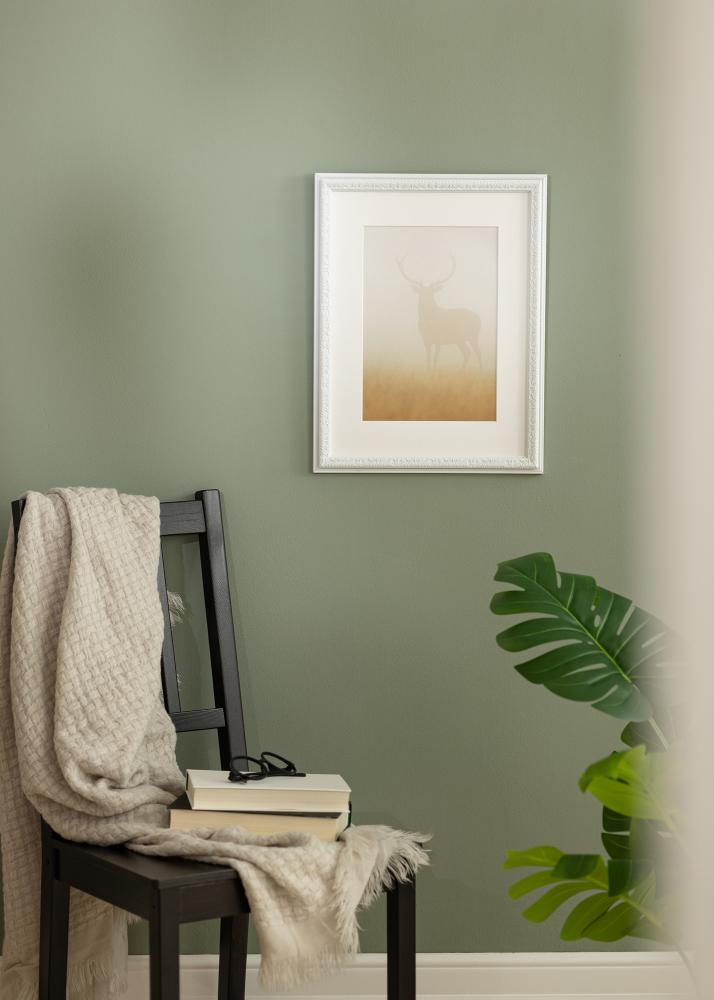 Rám Nostalgia Bílá 10x15 cm