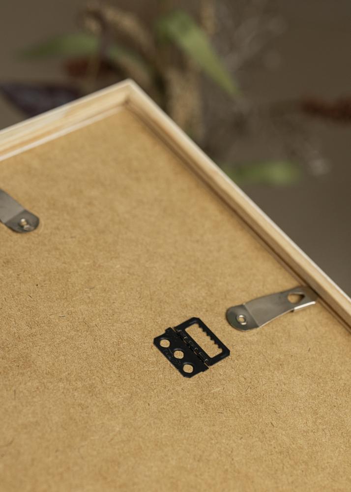 Rám E-Line Bílá 30x40 cm - Pasparta Cerná 21x29,7 cm (A4)