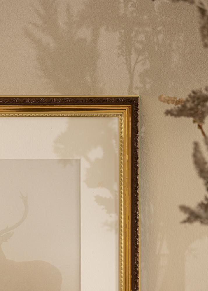 Rám Abisko Akrylové sklo Zlatá 21x29,7 cm (A4)