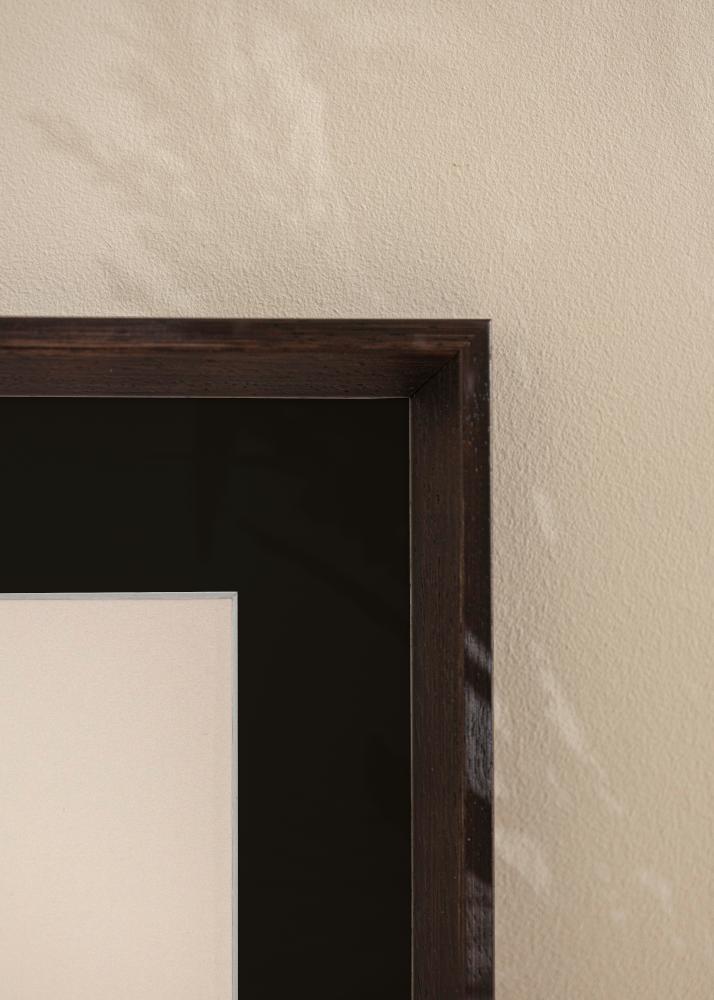 Rám Globe Espresso 40x100 cm - Pasparta Cerná 30x91 cm