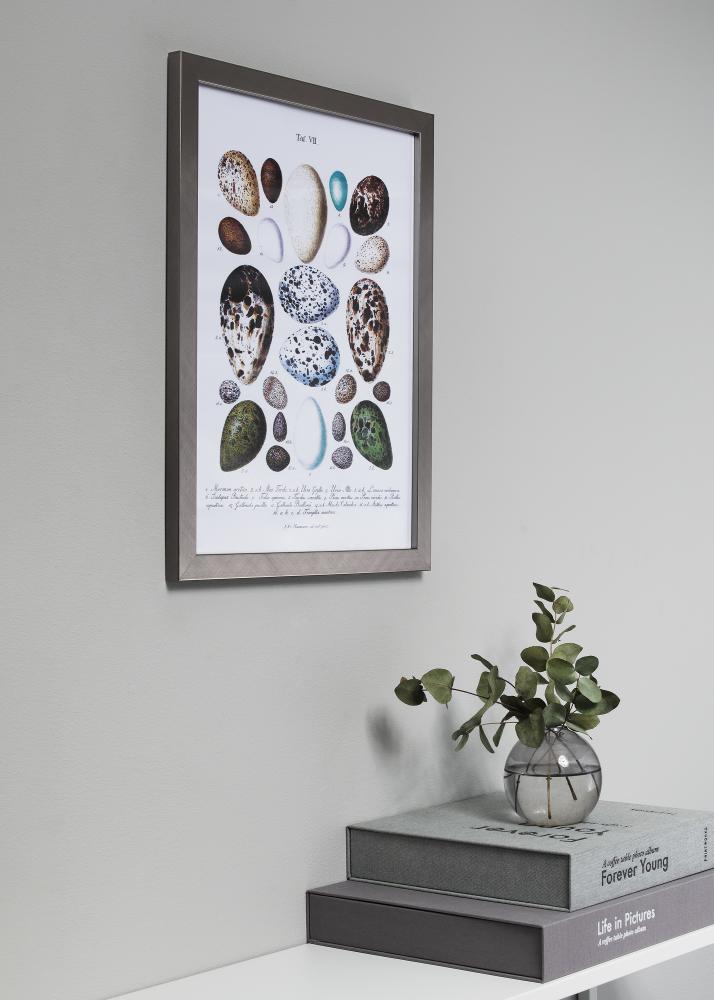 Rám Uppsala Stríbrná 28x35 cm