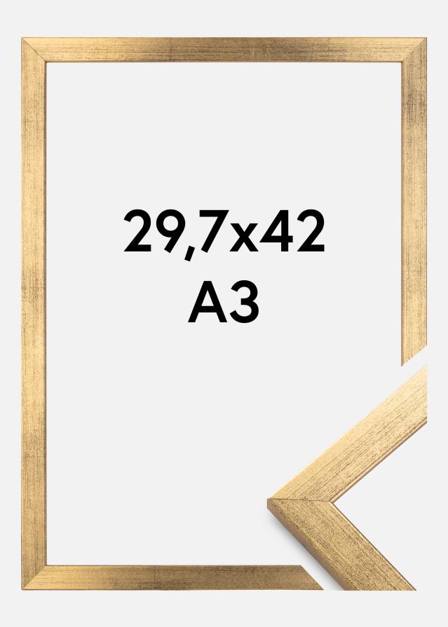 Rám Stylové Akrylové sklo Zlatá 29,7x42 cm (A3)