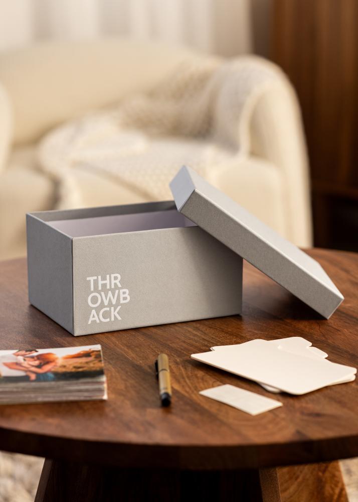 KAILA THROWBACK Fotorámeček (700 fotografií ve formátu 10x15 cm) - Šedá