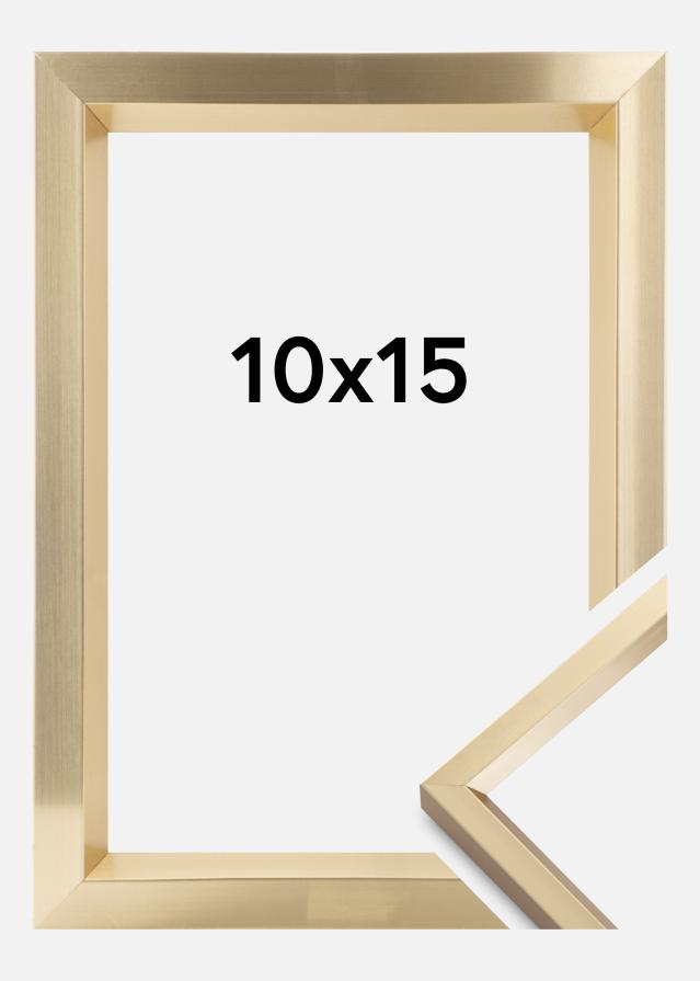 Rám Steel Style Zlatá 10x15 cm