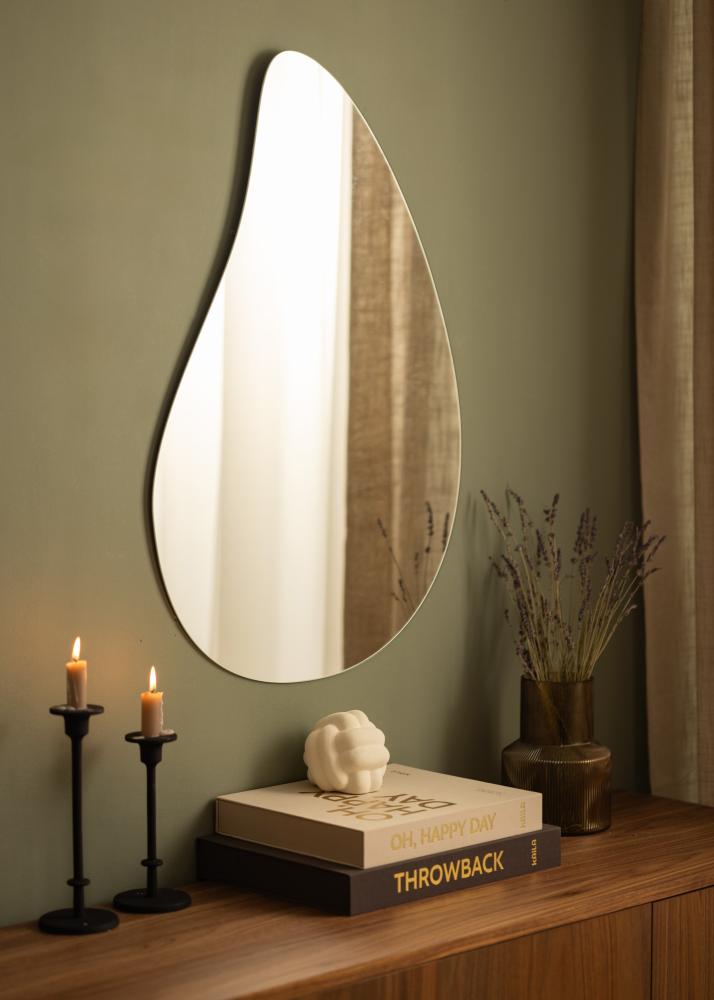 Zrcadlo Slim Drop Clear 80x55 cm