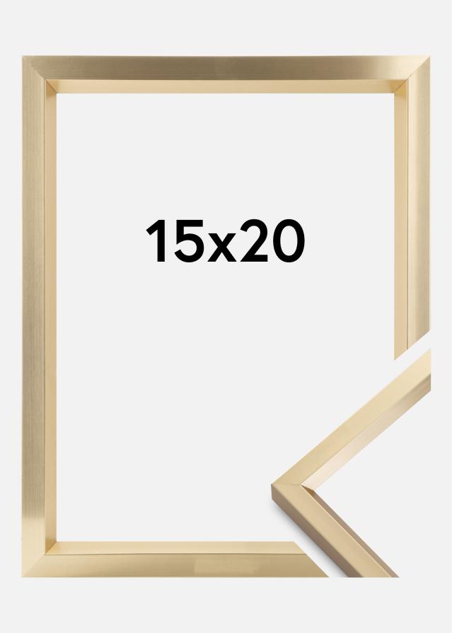 Rám Steel Style Zlatá 15x20 cm