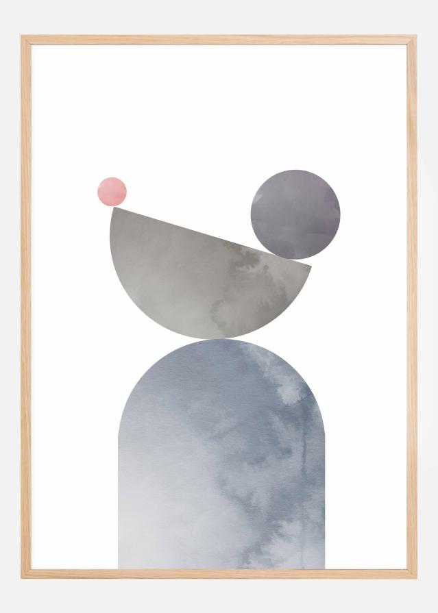 Geometrical Shapes Plakát