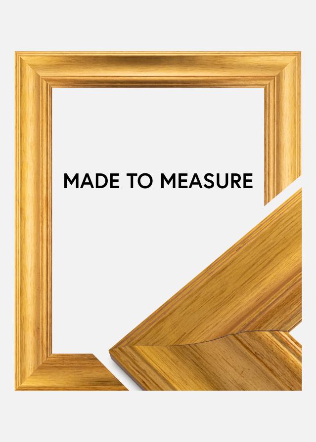 Rám Belfast Svetlo Zlatá - Volitelná velikost