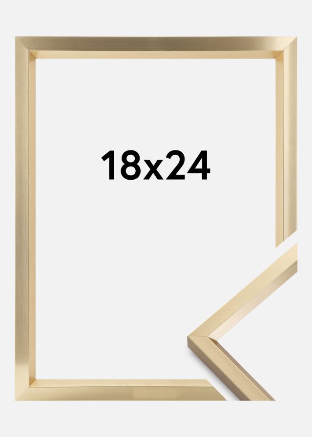Rám Steel Style Zlatá 18x24 cm