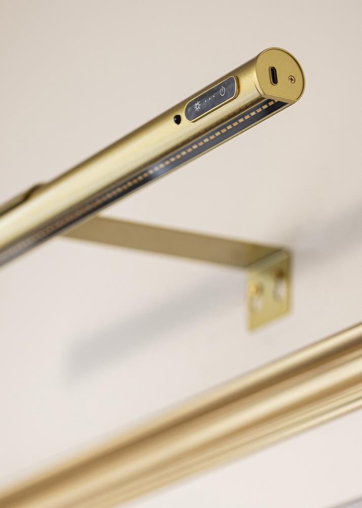 KAILA Halo Bateriově napájené Osvětlení obrazu 50 cm - Zlatá