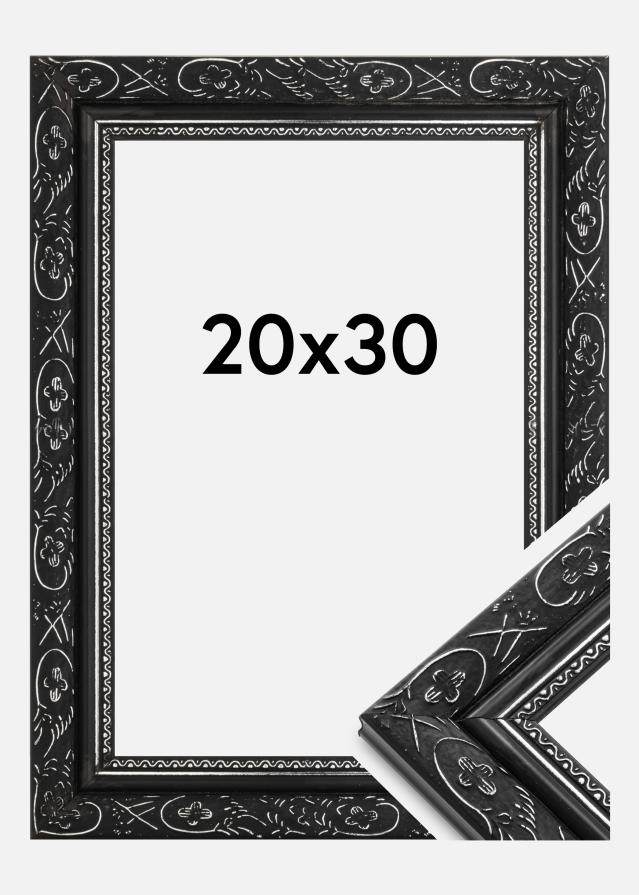 Rám Baroko Cerná 20x30 cm