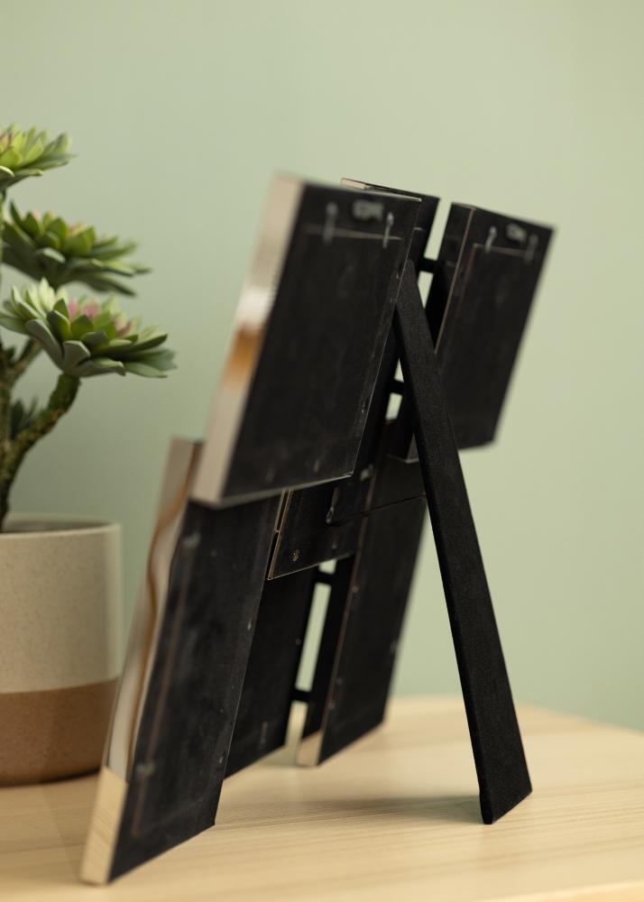 Stainless Steel Kolážový rám Stríbrná - 6 Obrazy