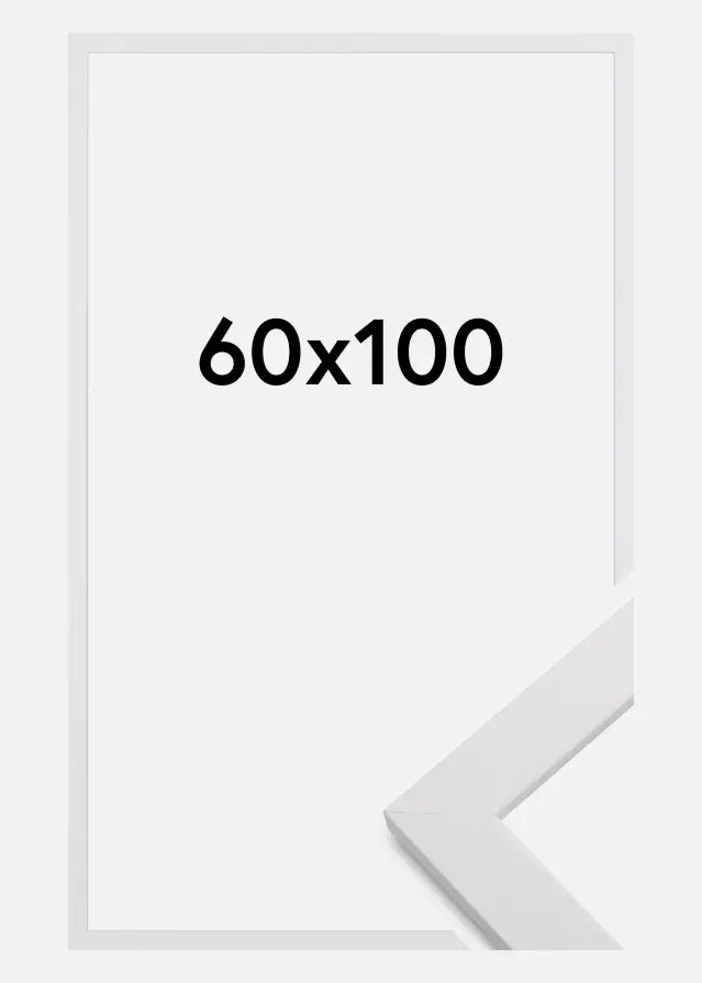 Rám White Wood 60x100 cm
