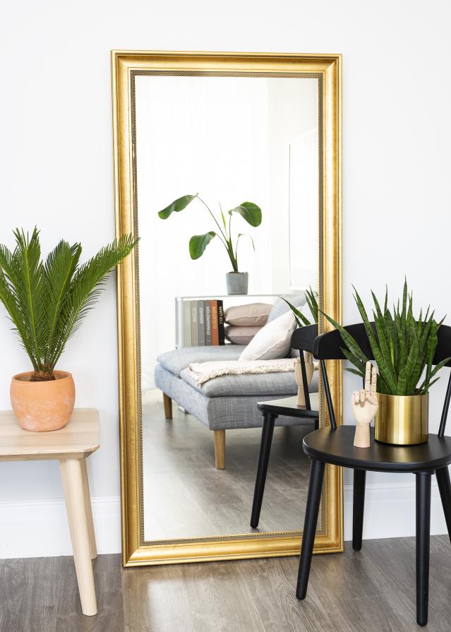 Zrcadlo Baroque Klasický Zlatá 60x150 cm