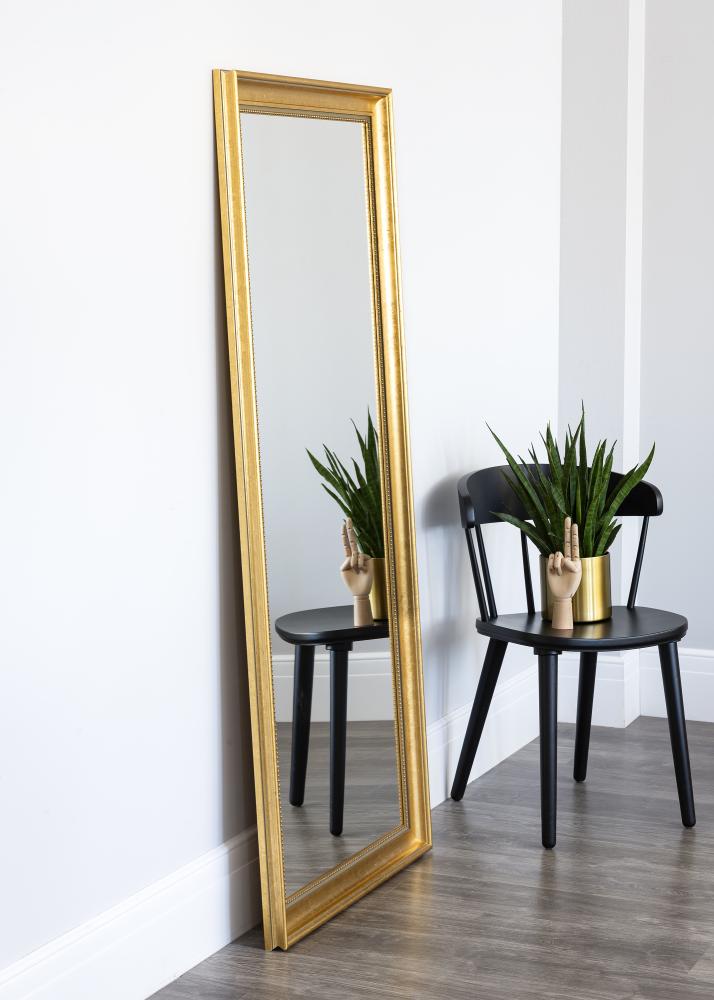 Zrcadlo Baroque Klasický Zlatá 60x150 cm