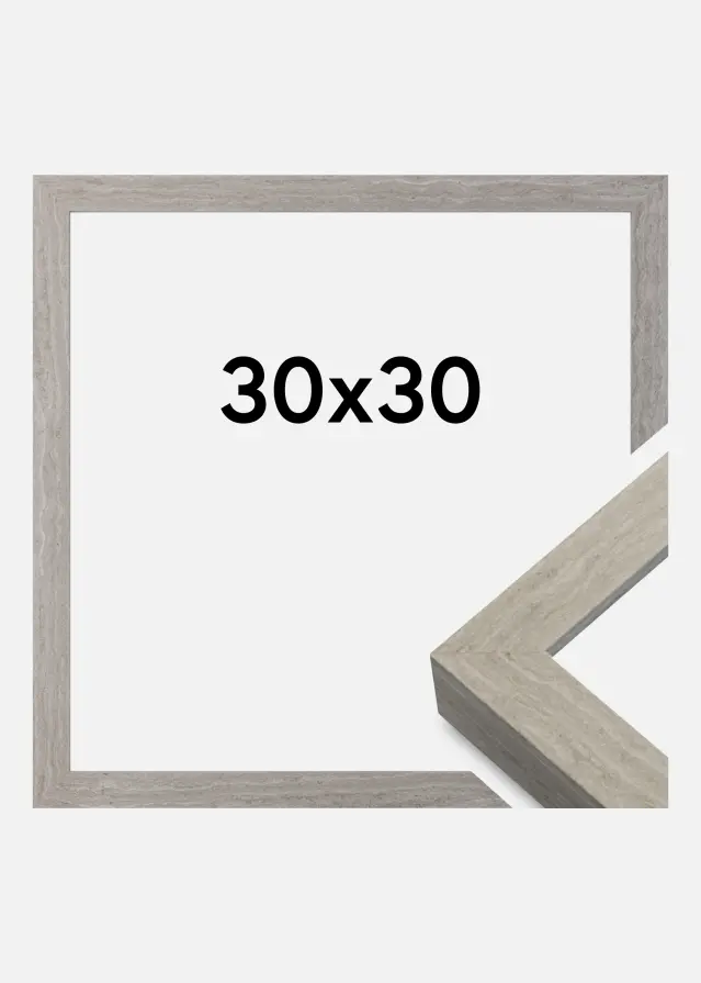 Rám New Stockholm Šedá 30x30 cm