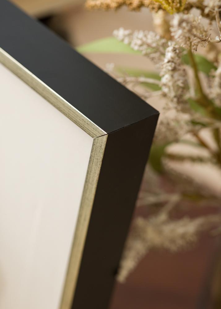 Rám Ra Rám na plátno Cerná/Stríbrná - Volitelná velikost