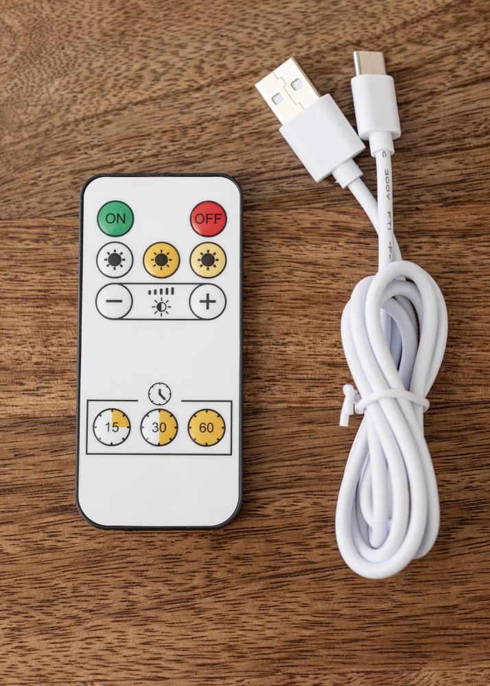 KAILA Glow Bateriové Osvětlení Obrazu 55 cm - Stříbrná