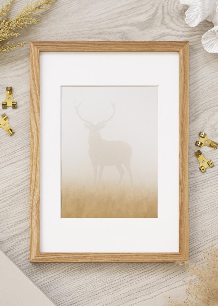 Rám Masivní dub Akrylátové sklo 21x29,7 cm (A4)