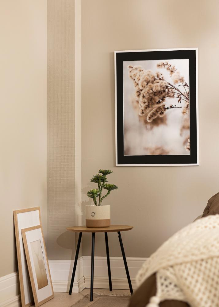 Rám Edsbyn Bílá 40x40 cm - Pasparta Cerná 10x10 inches