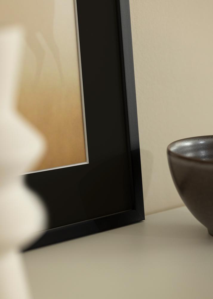 Rám Edsbyn Cerná 40x40 cm - Pasparta Cerná 10x10 inches (25,4x25,4 cm)