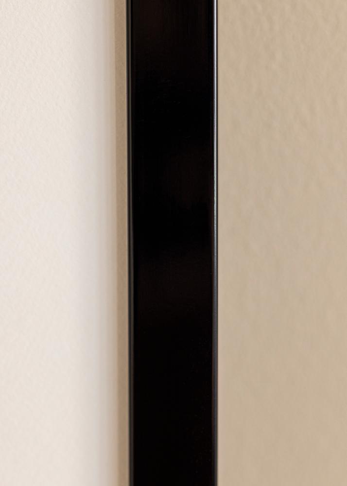 Rám Uppsala Cerná Vysoký lesk - Volitelná velikost