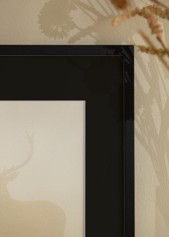 Rám Edsbyn Cerná 40x40 cm - Pasparta Cerná 10x10 inches (25,4x25,4 cm)