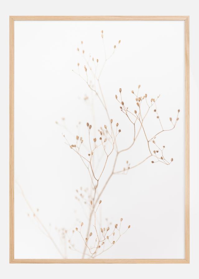 Beige straws Plakát