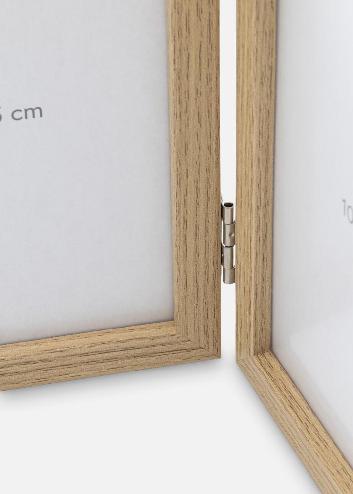 Skládací rám Dubový 10x15 cm