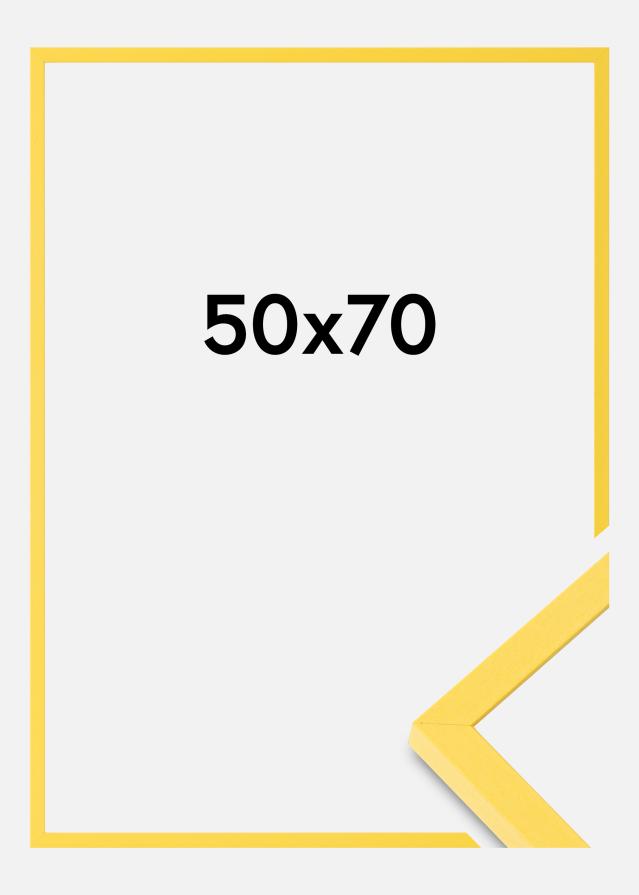 Colorful Akrylové sklo Žlutá 50x70 cm